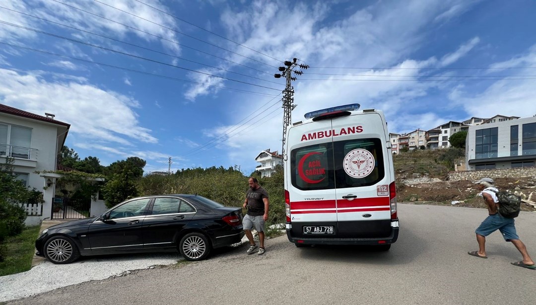 Sinop'ta trafik kazası: 2 yaralı