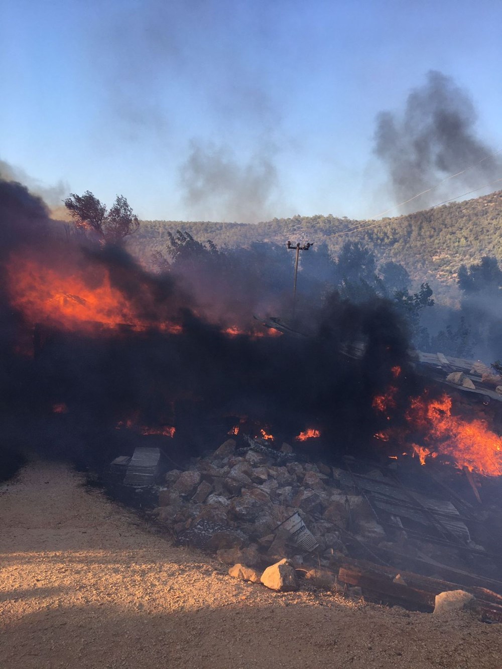 Antalya, Adana, Mersin, Aydın, Muğla, Osmaniye ve Kayseri'de orman yangınları - 17