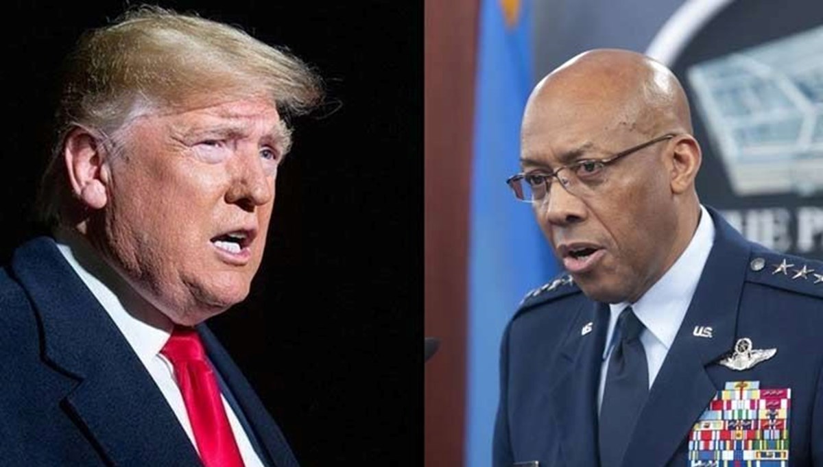 Trump'tan sürpriz karar: Genelkurmay Başkanı Brown'ı görevden aldı Trump'tan sürpriz karar: Genelkurmay Başkanı Brown'ı görevden aldı