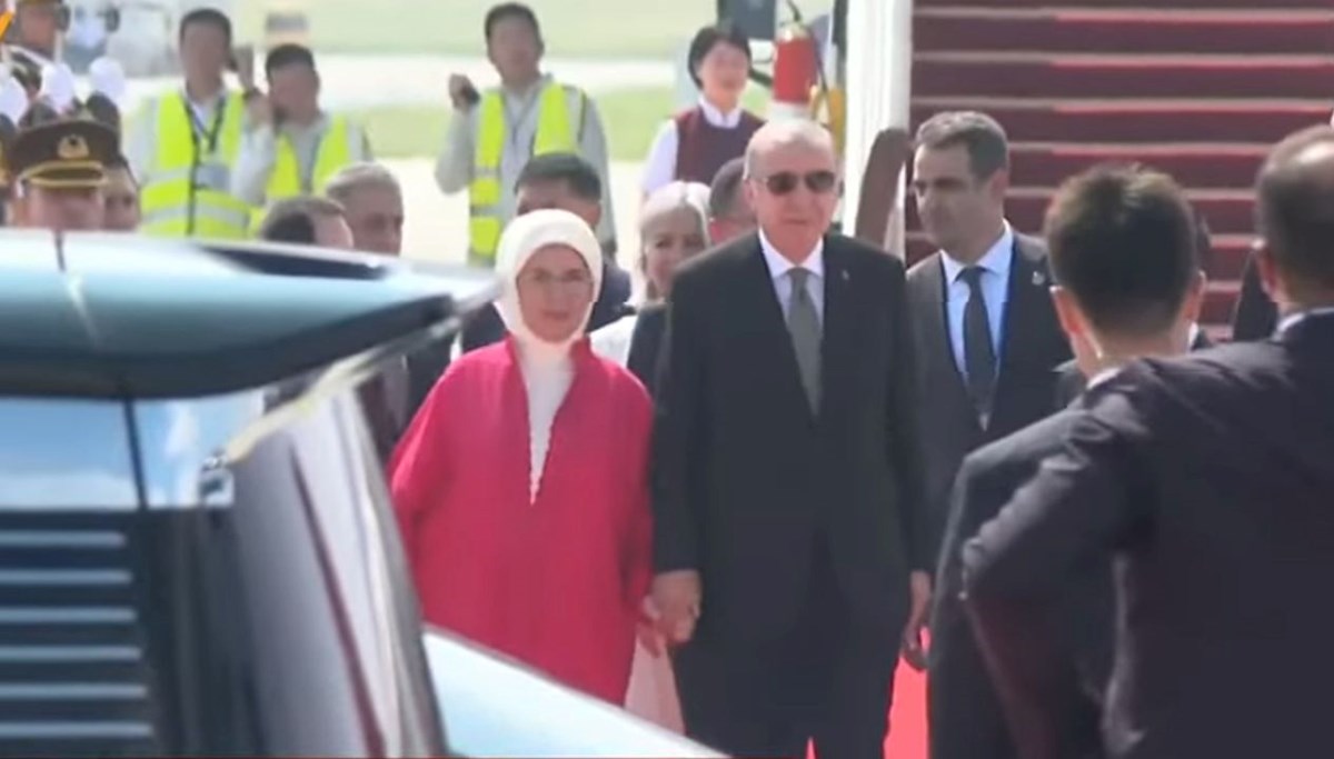 Cumhurbaşkanı Erdoğan Çin'de