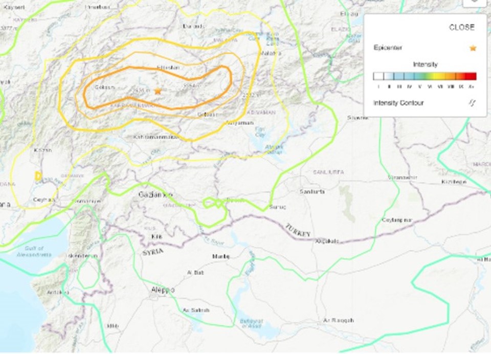 Harita üzerinde gösterildi: Türkiye'nin deprem haritası nasıl etkilendi? - 5