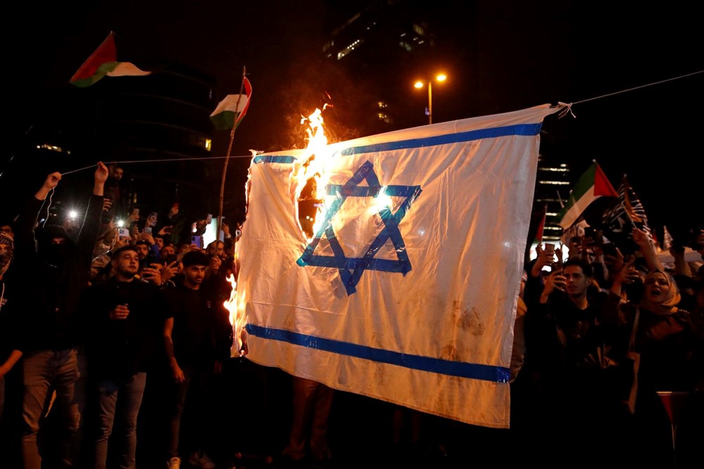 Yurt genelinde İsrail protestoları (Binlerce kişi sokaklara çıktı) - 11
