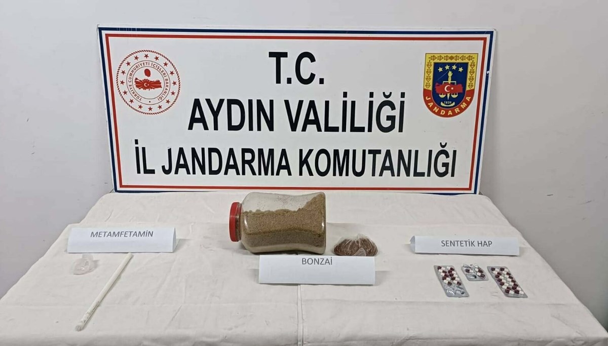 Aydın’da 2 kilo uyuşturucuyla yakalanan şüpheli tutuklandı