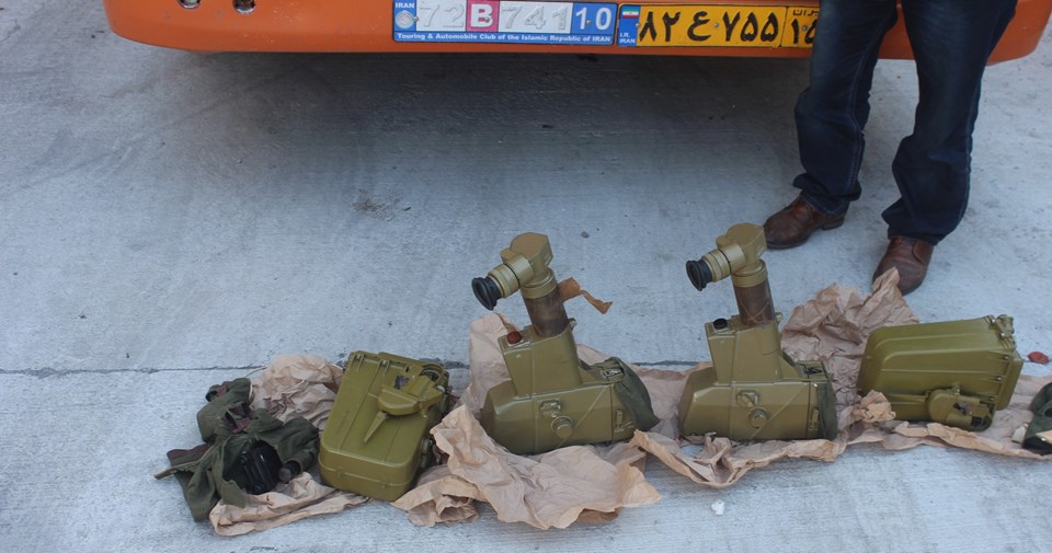 Zonguldak'ta iki antitank füzesi ele geçirildi - 1