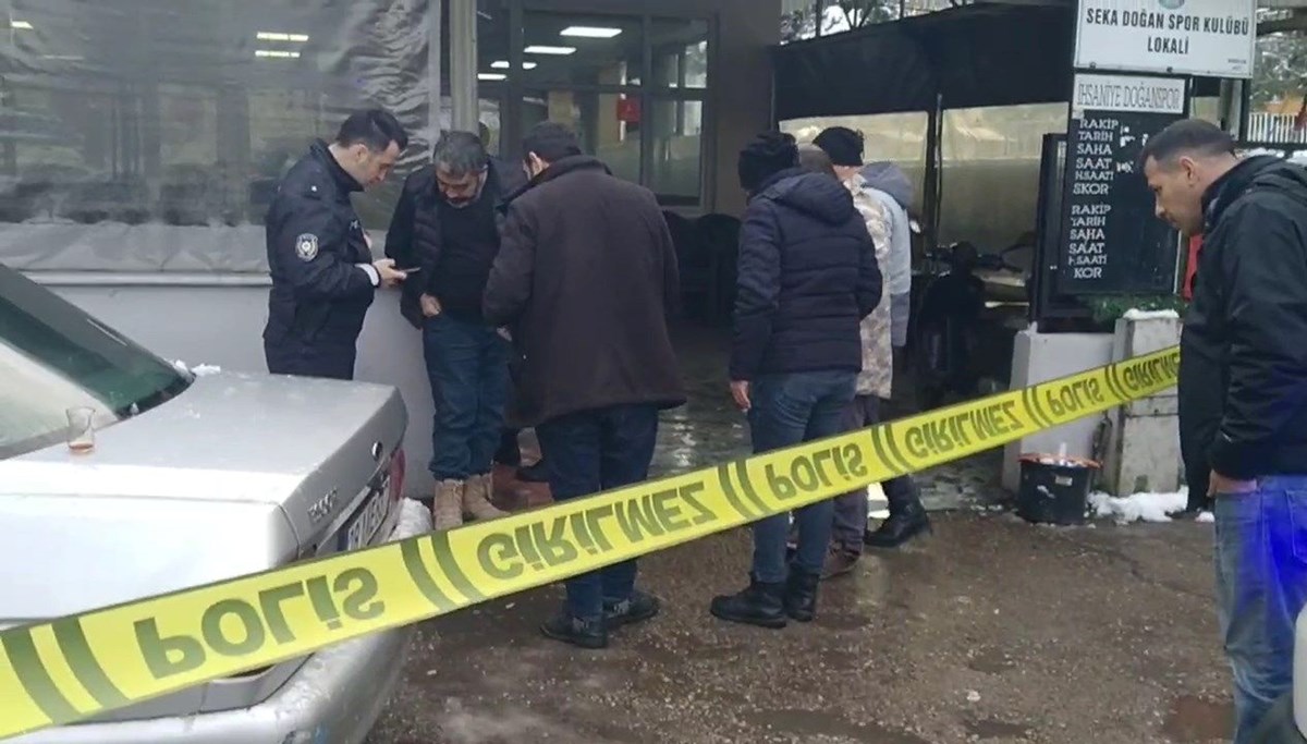 Kıraathanede okey tartışmasında tabancayla vuruldu Kıraathanede okey tartışmasında tabancayla vuruldu