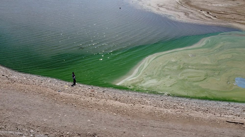 Baraj suyunun rengi yeşile döndü (İşte nedeni) - 2