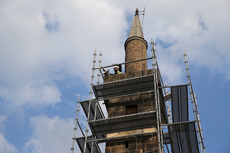 Diyarbakır'daki Dört Ayaklı Minare restore ediliyor - 2