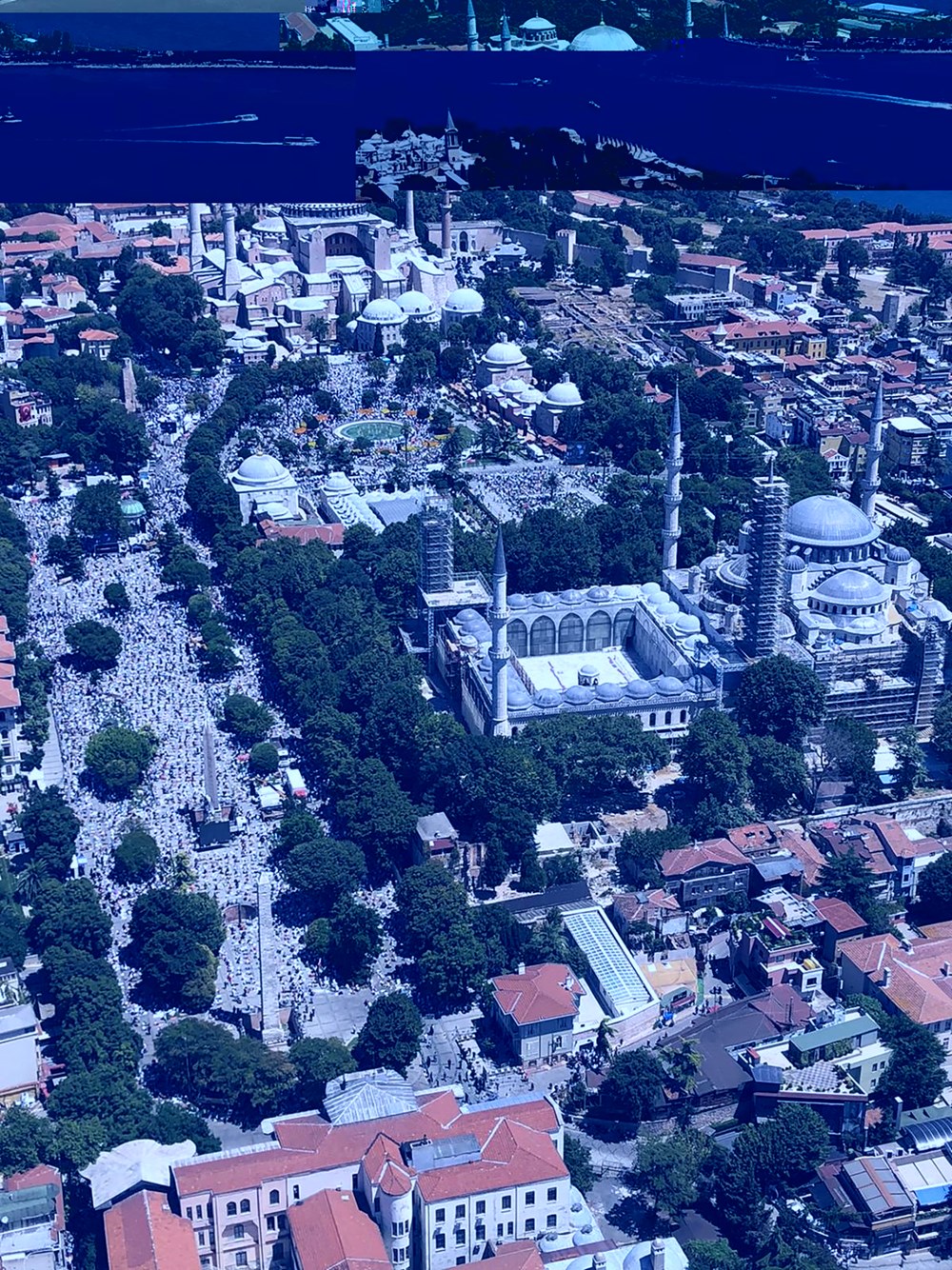 Ayasofya-i Kebir Camii Şerifi ibadete açıldı (Ayasofya'da 86 yıl sonra ilk namaz) - 14