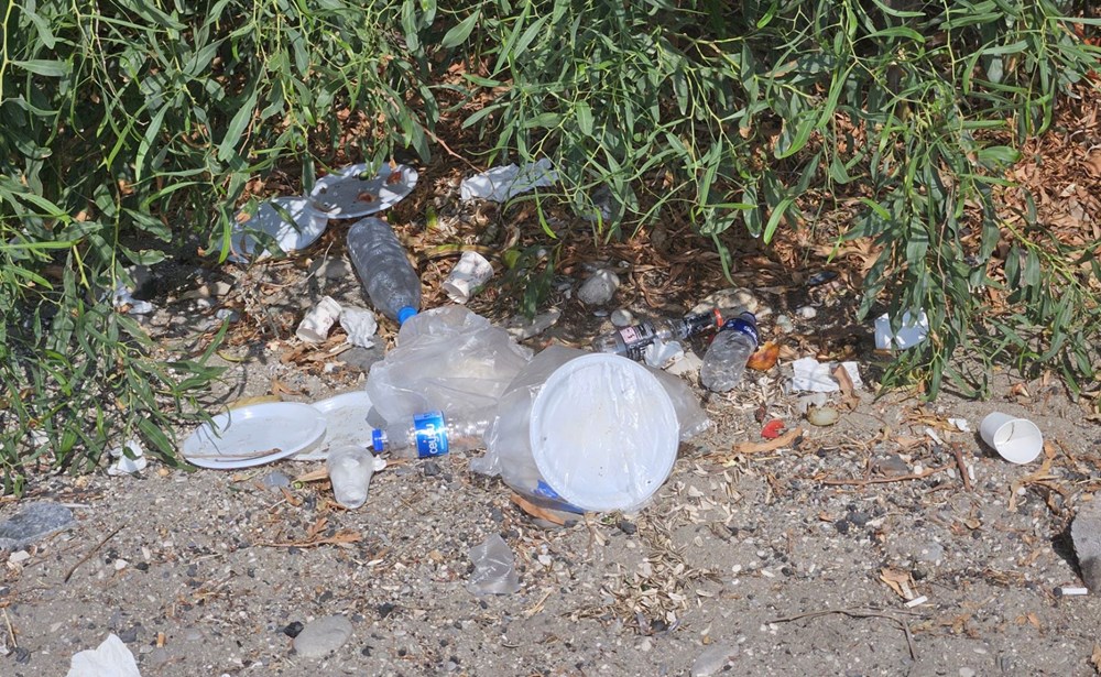 Türkiye'nin dünyaca ünlü sahilinde üzen görüntüler! "Yüzerken köpük gibi ve şeffaf plastikler üzerimize geliyor" - 3