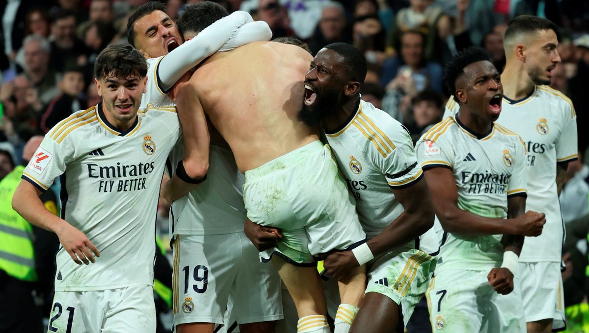Real Madrid’den muhteşem dönüş Real Madrid’den muhteşem dönüş