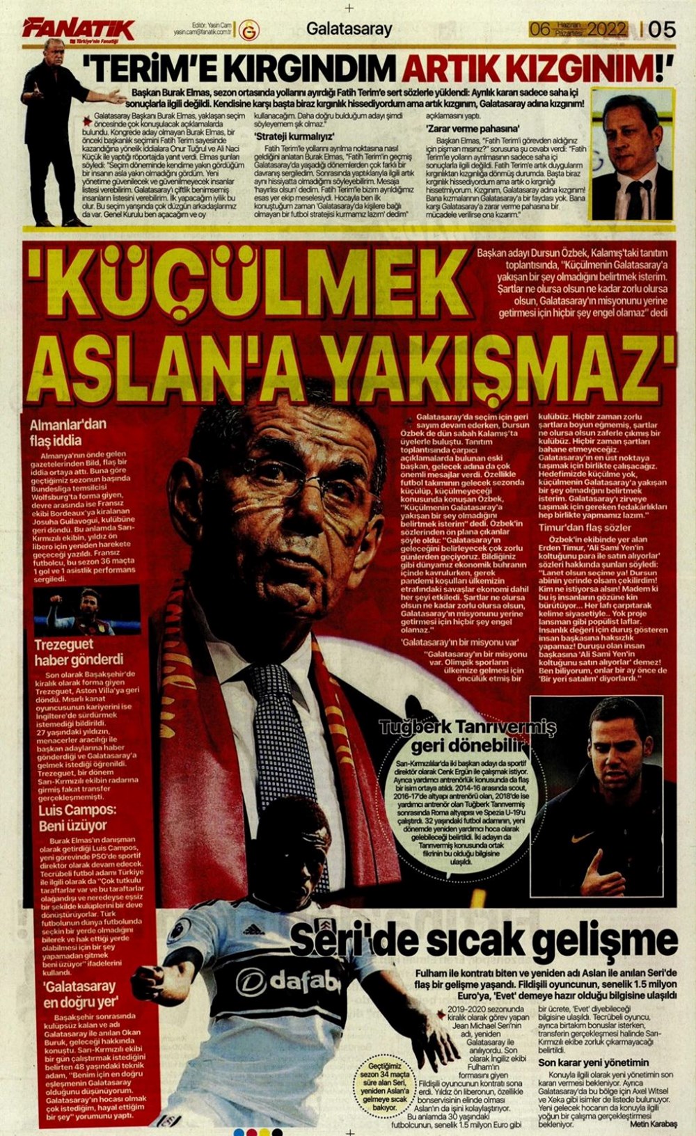Günün spor manşetleri (6 Haziran 2022) - 27
