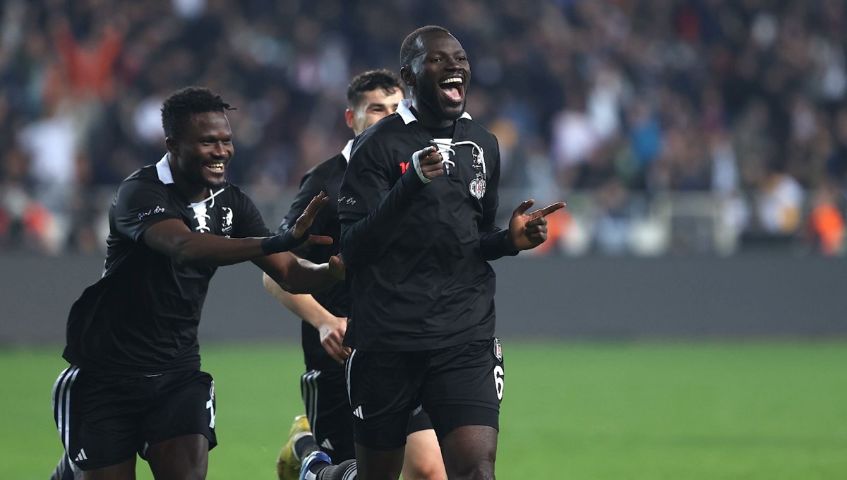 Beşiktaş, deplasmanda karşılaştığı Hatayspor'u 2-1 mağlup etti