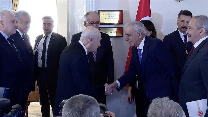 MHP Genel Başkanı Devlet Bahçeli, 2 Ocak tarihinde DEM Parti heyetiyle görüşmüştü.