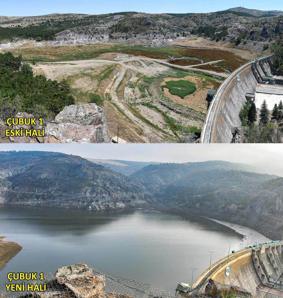 Türkiye'nin ilk barajı Çubuk-1 Barajı'nda 27 yıl sonra su tutuldu - 2