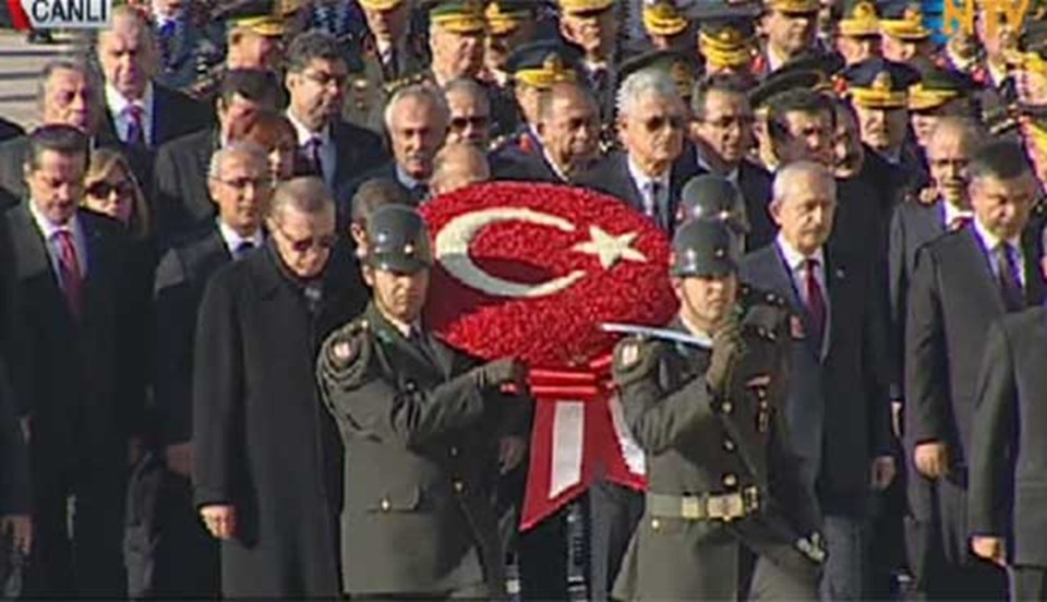 Atatürk için Anıtkabir'de tören  - 1