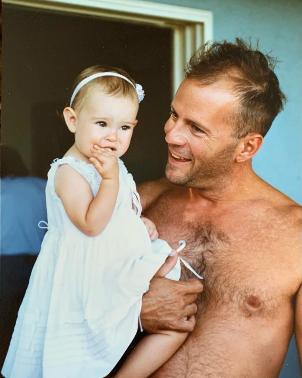 Scout Willis babası Bruce Willis'in son halini paylaştı - 5