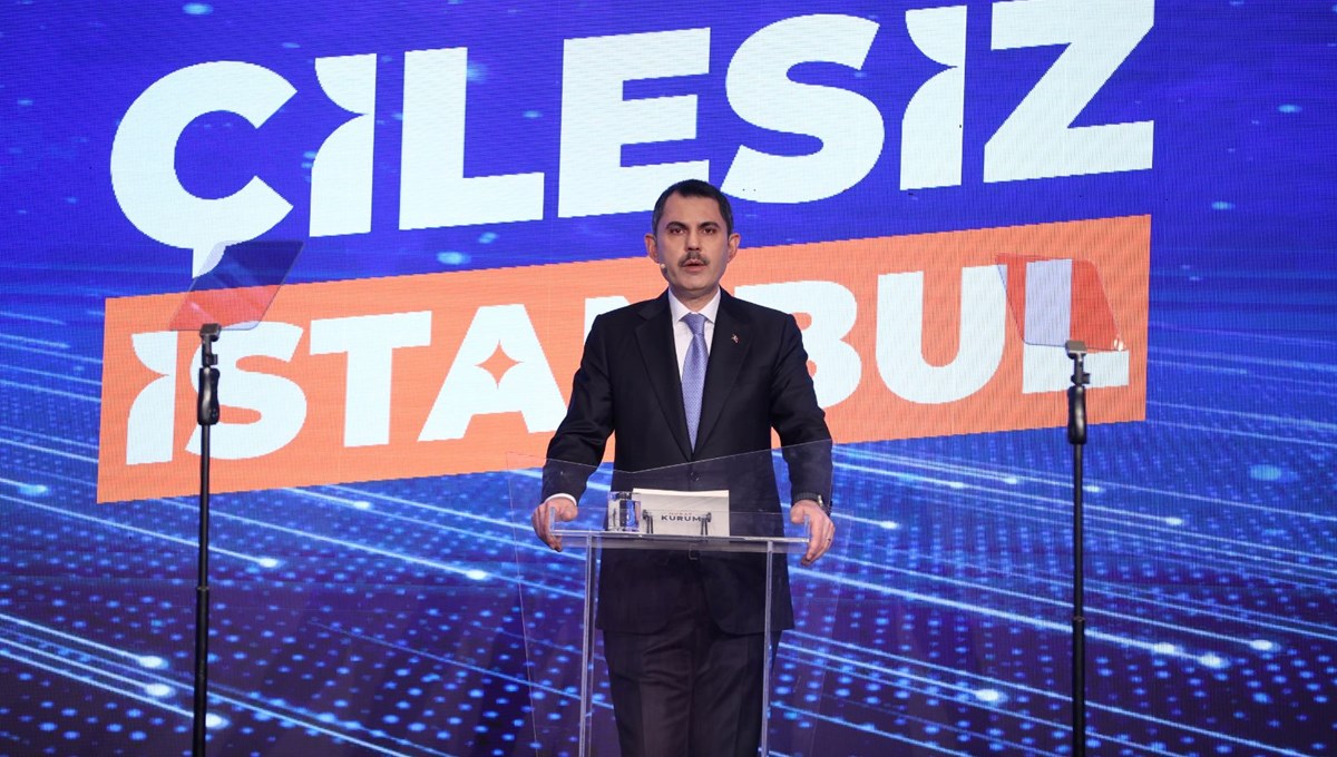 İBB Başkan adayı Murat Kurum'dan ulaşım vaatleri İBB Başkan adayı Murat Kurum'dan ulaşım vaatleri