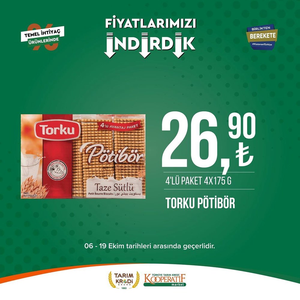 İNDİRİM BUGÜN BAŞLADI! Tarım Kredi Kooperatifi Market İndirim Kataloğu | Siirt Olay Haber Tarım Kredi Kooperatif Market ekim ayına özel yeni indirimli ürünler listesi: Yüzde 50 indirim bugün başlıyor (16 Ekim-2 Kasım 2023 Tarım Kredi Market indirimleri) - 63