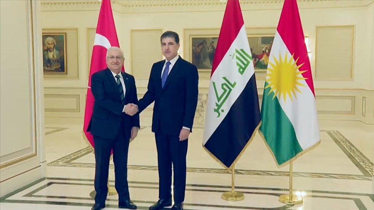 Yaşar Güler ve Neçirvan Barzani