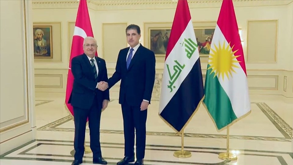 Bakan Güler, Barzani ile görüştü - Son Dakika Türkiye Haberleri | NTV Haber