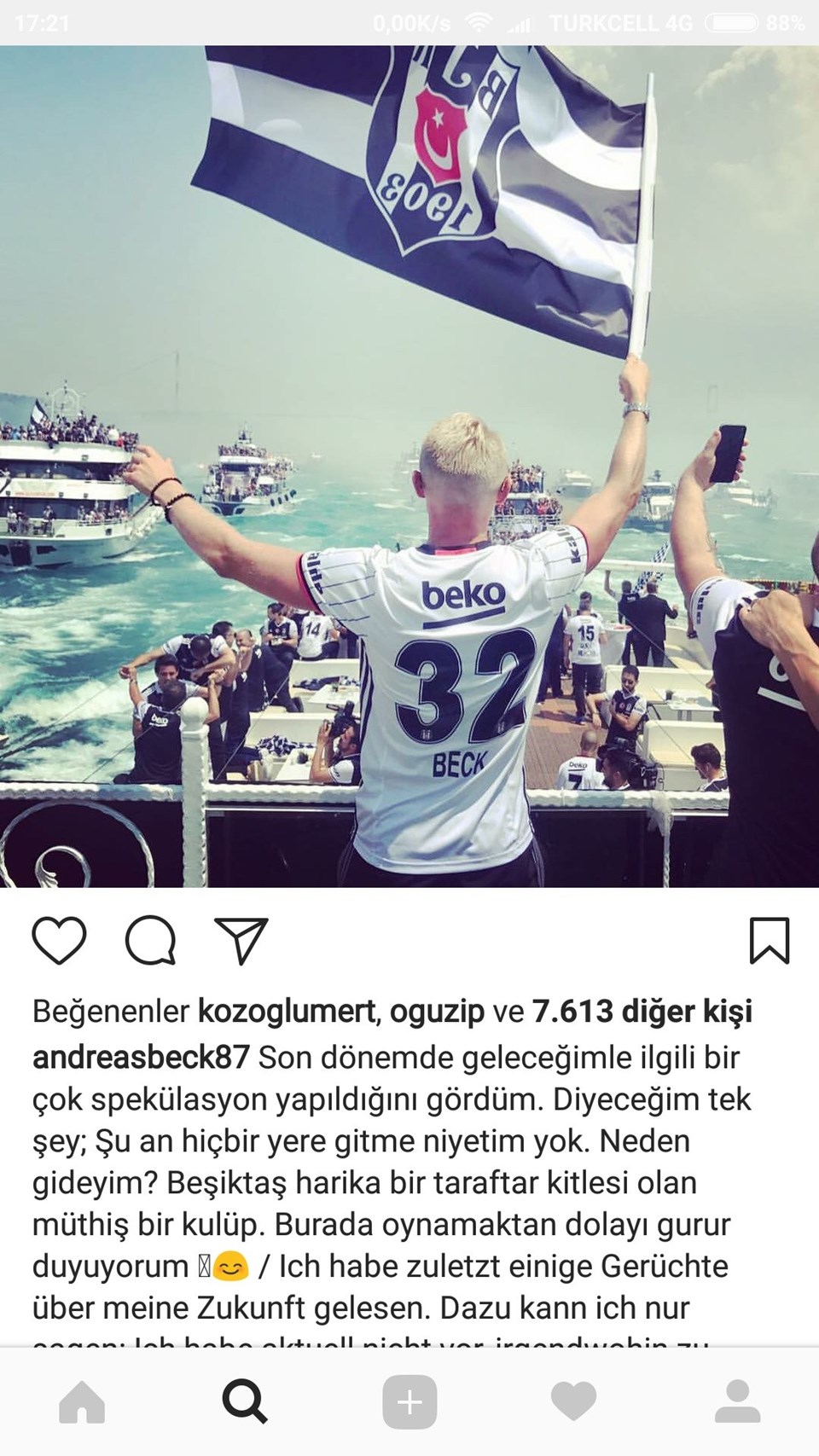 Andreas Beck'ten transfer iddialarına yanıt - 1