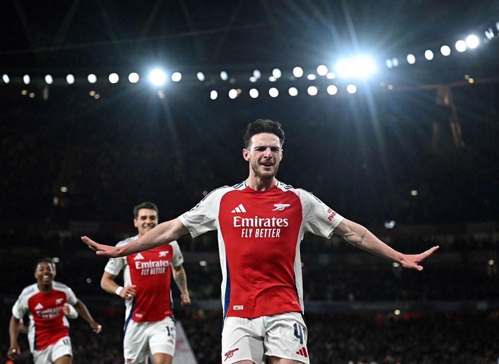 Şampiyonlar Ligi'nde sürprizlerin gecesi: Declan Rice yıldızlaştı; Arsenal, Real Madrid'i dağıttı - 8