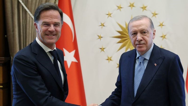Erdoğan, NATO Genel Sekreteri'ni kabul etti
