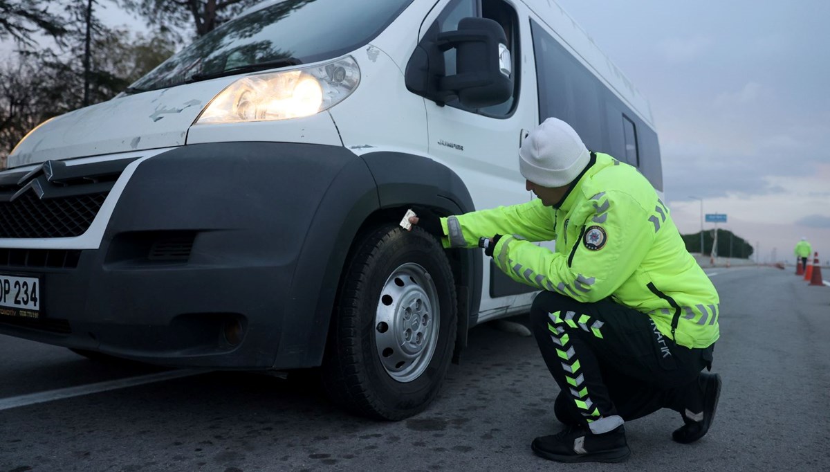 Zorunlu kış lastiği uygulaması başladı: Cezası 4 bin 69 lira