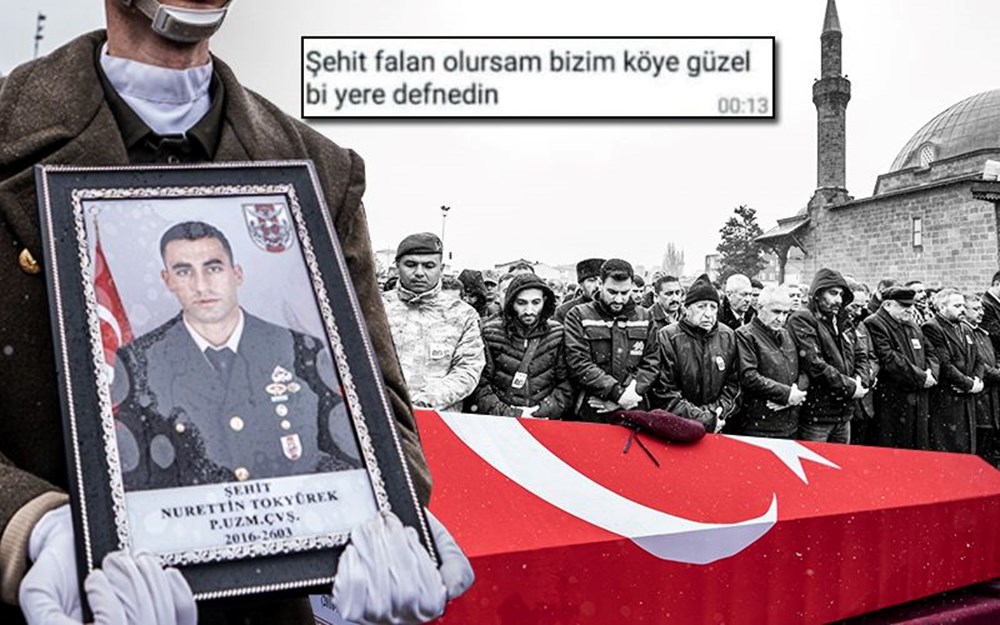 Şehit Tokyürek'e son veda: Vasiyeti yerine getirildi 72 nWKsfP11J06Uidjqox jNg