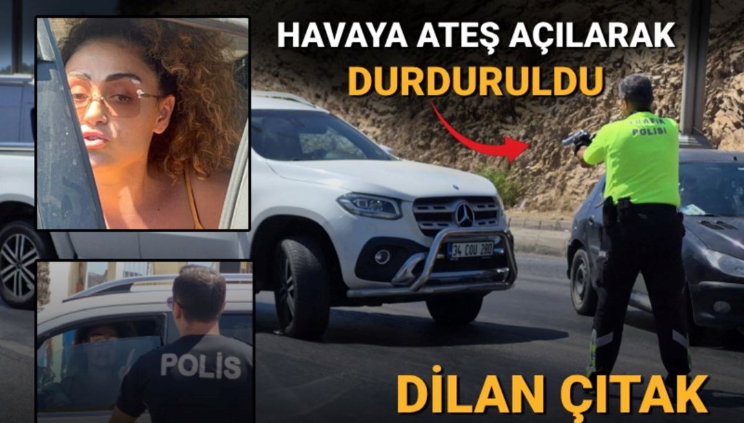 İbrahim Tatlıses'in kızı Dilan Çıtak, polisin üzerine araba sürdü