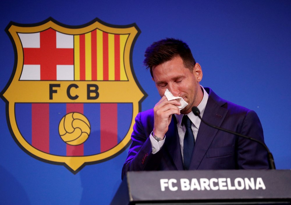 Bir devrin sonu: Lionel Messi, Barcelona'ya gözyaşları içinde veda etti - 16