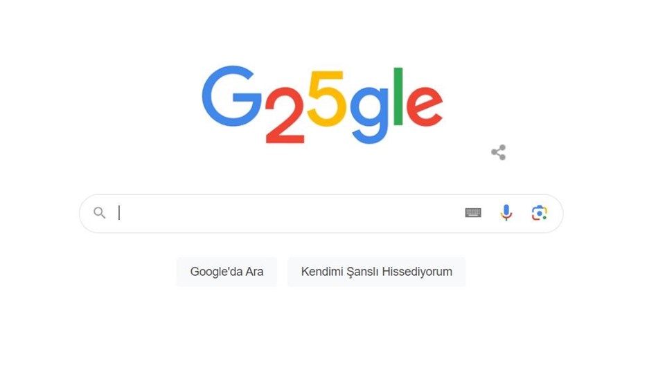 Google 25. yaş gününü Doodle tasarımı ile hatırlattı (Google kurucusu kimdir, ne zaman kuruldu?) - 1