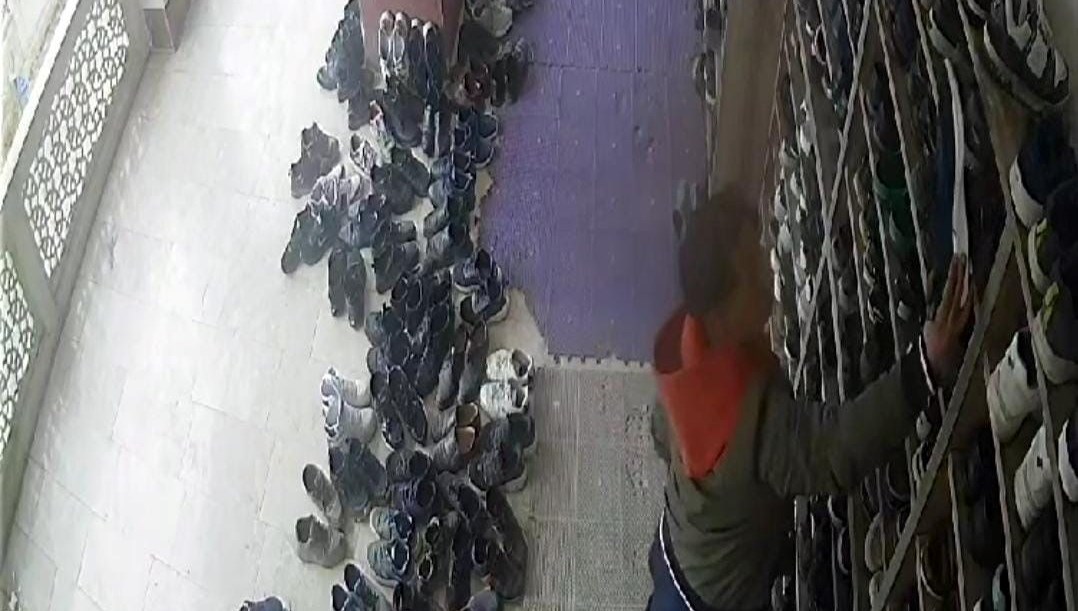 Şanlıurfa'da ayakkabı hırsızlığı