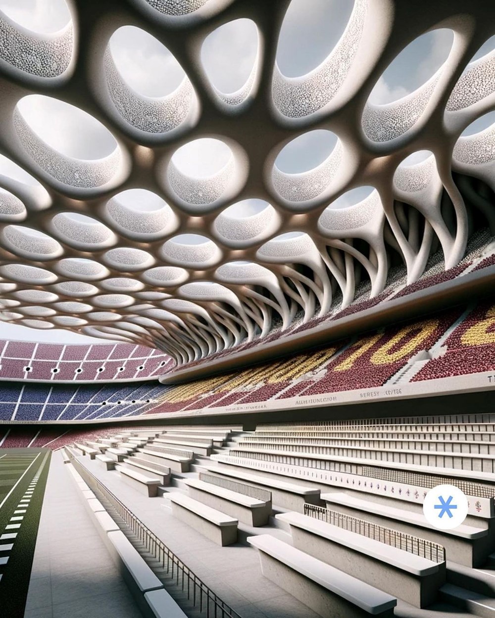 Yapay zeka Camp Nou stadını yeniden tasarladı - 4