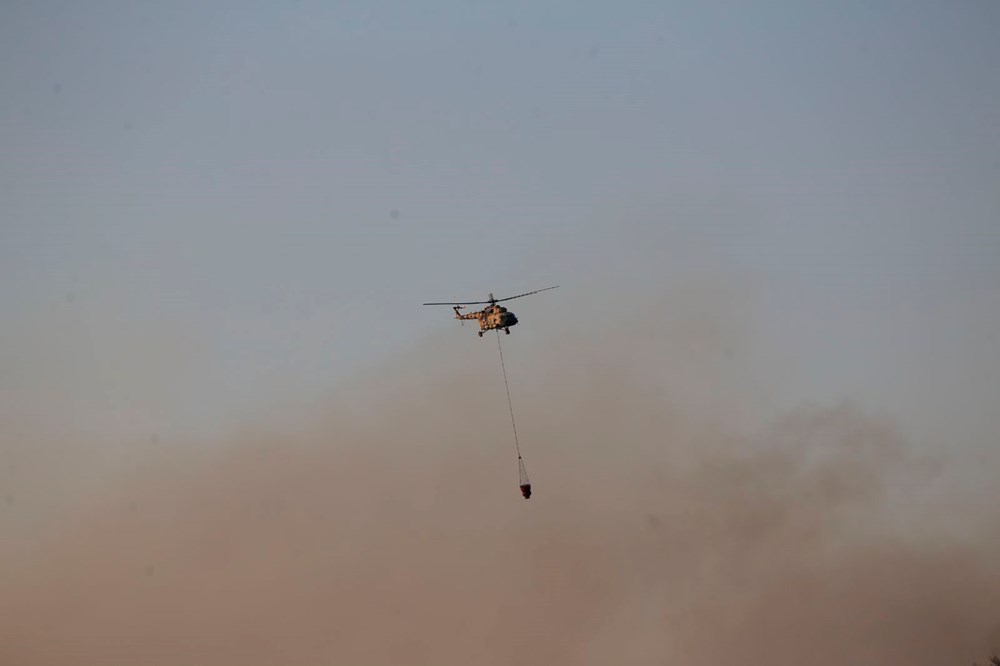 Marmaris'te orman yangını: Alevlerle mücadelede 2. gün - 17