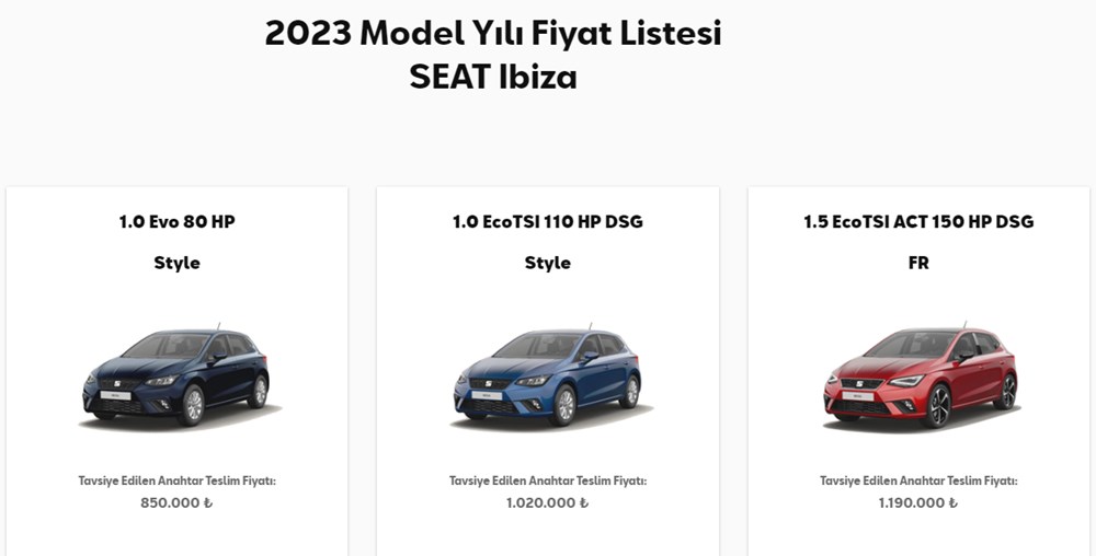 Türkiye'de 2023 yılında satılan en ucuz sıfır otomobiller - 31