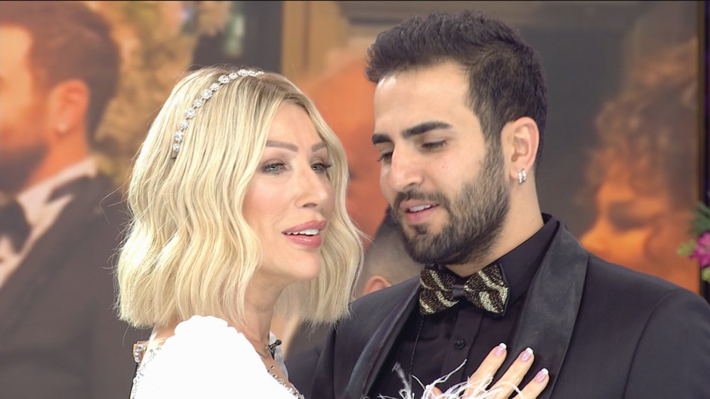 Seda Sayan ve Çağlar Ökten'in düğünü canlı yayında gerçekleşti - 2