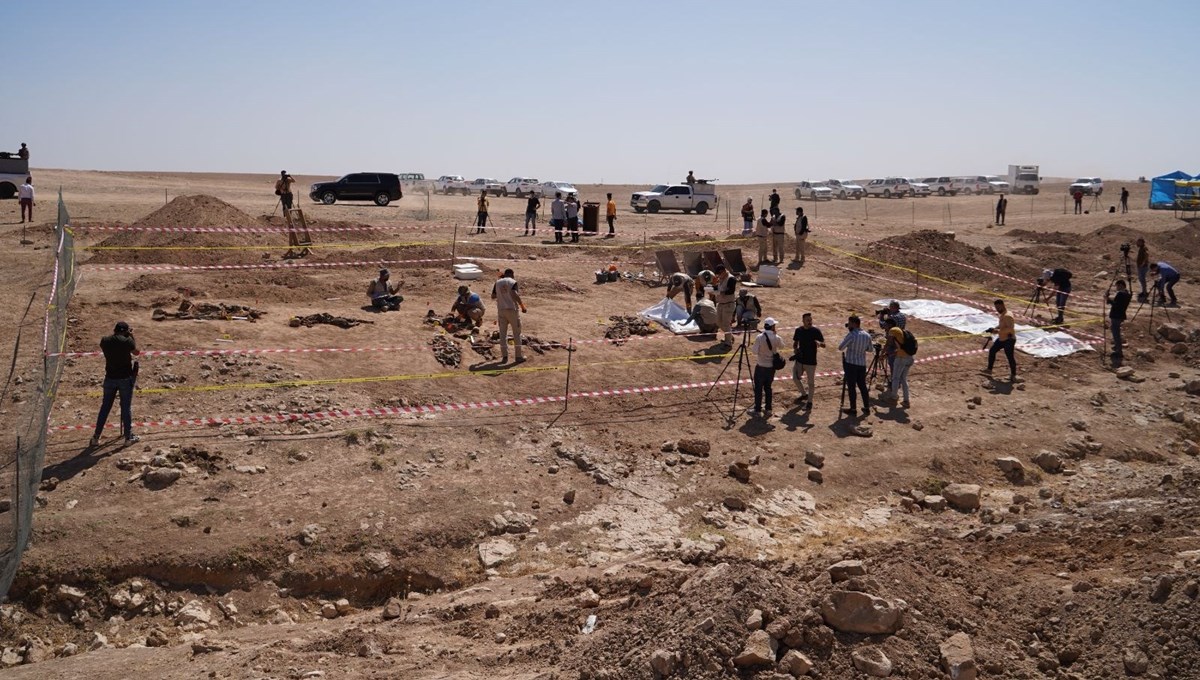 Irak'taki toplu mezardan 143 kişiye ait ceset kalıntısı çıkarıldı