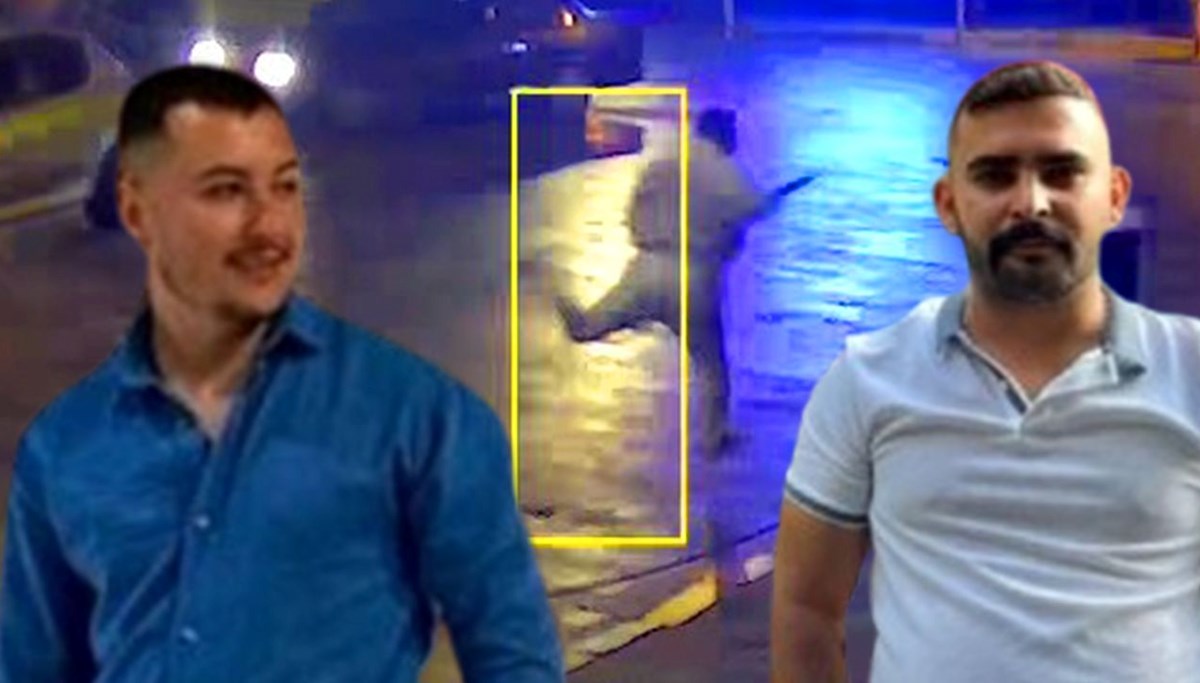 Emlakçıda silahlar konuştu