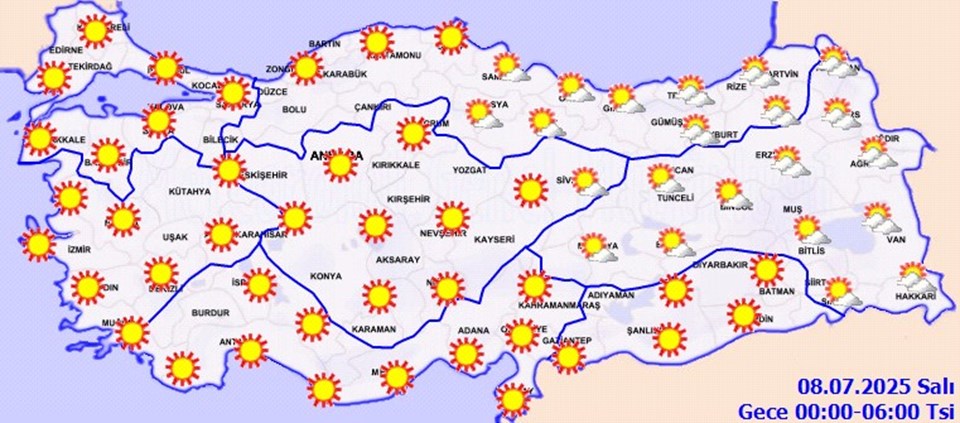Marmara'da sıcaklıklar 40 dereceye dayanacak - 1