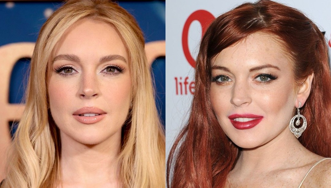 300 bin dolarlık değişim! Lindsay Lohan bambaşka biri oldu