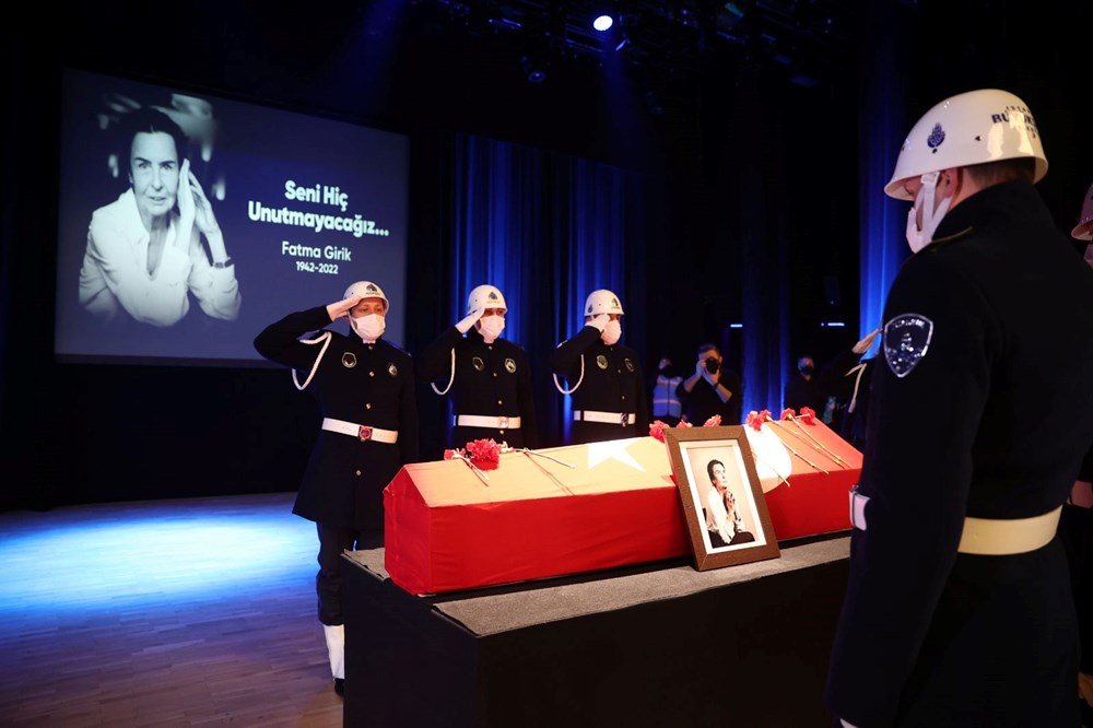 Usta oyuncu Fatma Girik son yolculuğuna uğurlandı - 68