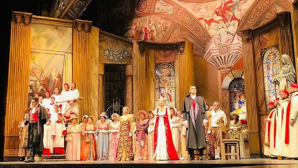 Antalya Devlet Opera ve Balesi "Tosca" operasını sahneledi - 1