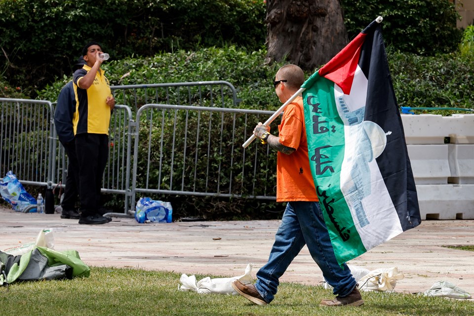 ABD'de Filistin protestoları: Üniversite rektörleri ifade verecek - 1