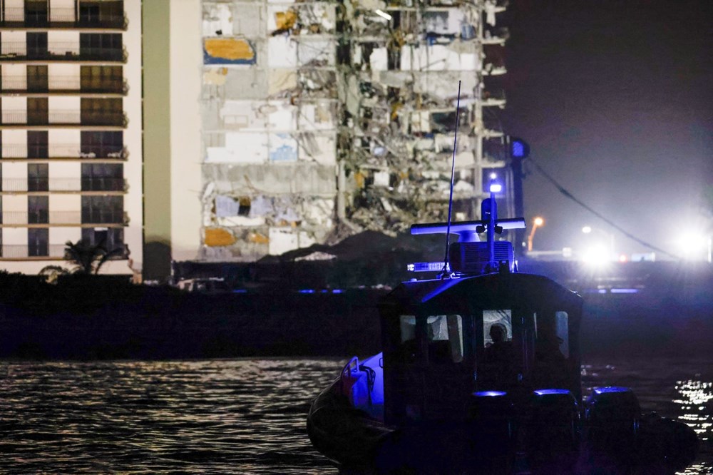 The rest of the collapsed building in Miami was demolished - 14
