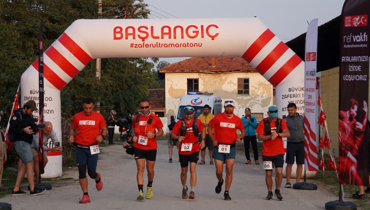 Büyük Taaruz'un izinde Zafer Ultra Maratonu yarılandı