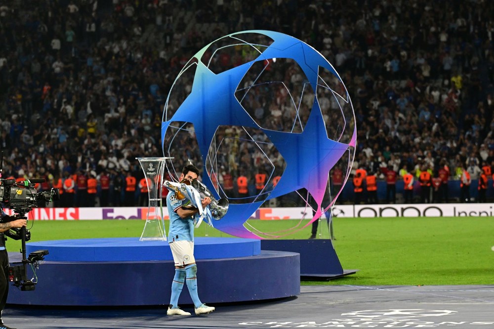 Şampiyonlar Ligi'nde kupa Manchester City'nin - 18