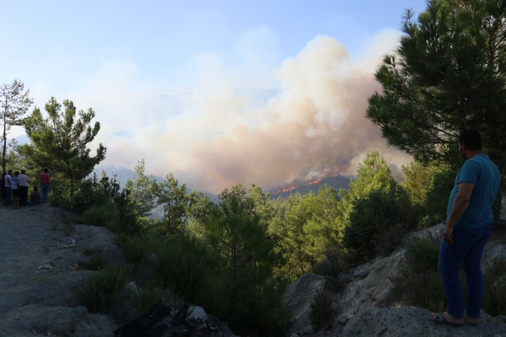 Hatay'daki yangın yeniden alevlendi - 4