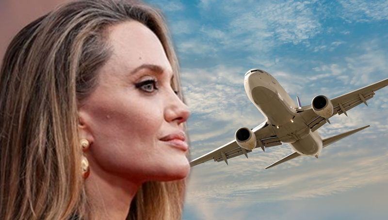 Angelina Jolie'nin lisanslı bir pilot olduğu olduğu çıktı! Oğlu da eğitim alıyor