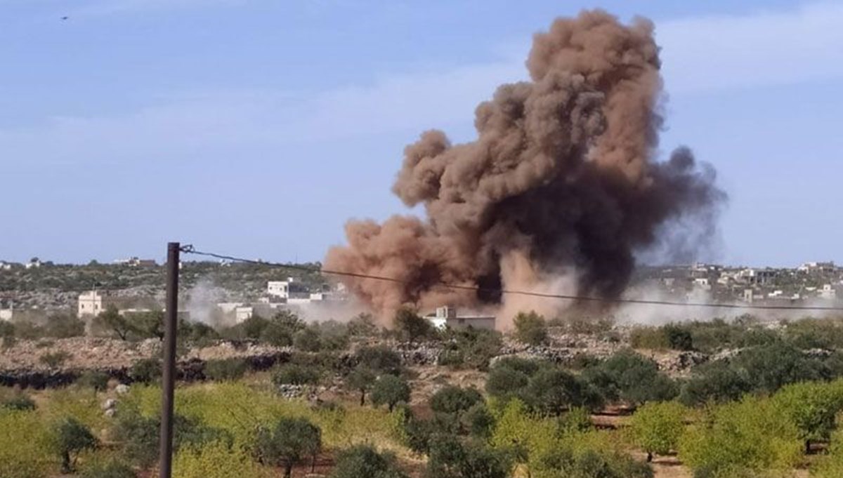 Rus savaş uçakları, İdlib'de Suriye Milli Ordusu güçlerini vurdu